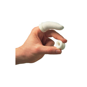 ArmorAid®  Fingerbob Pre Rolled Tubular Finger Bandage - White (Pack of 6)